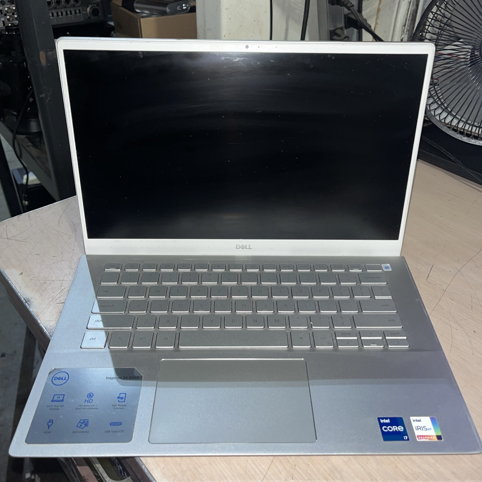 DELL INSPIRON 5402 INTEL CORE I7-1165G7 8GB RAM NO HD