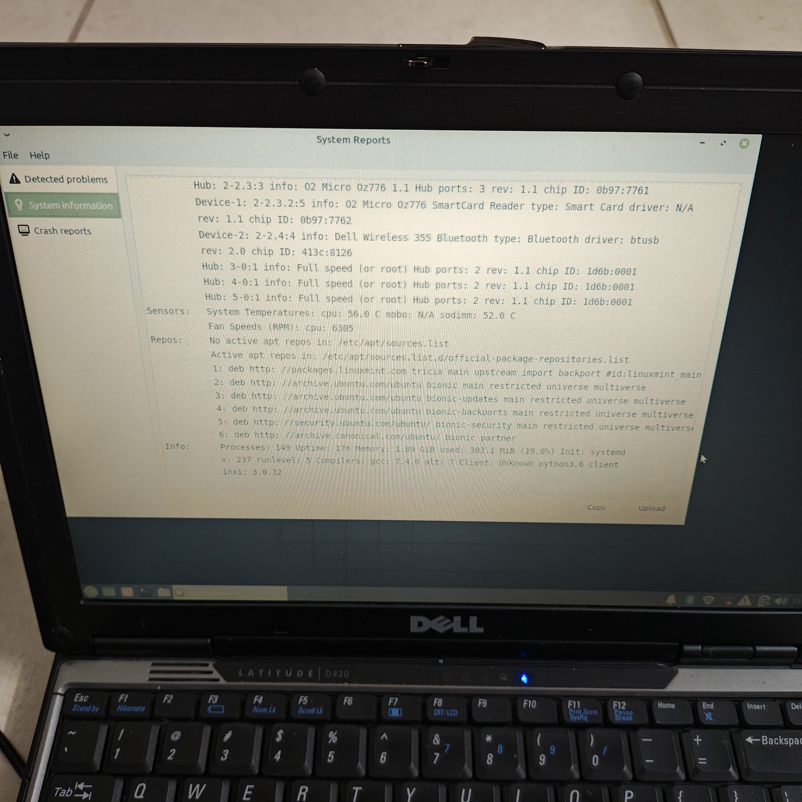 Dell Latitude D420 12.1″ Linux Laptop – 80GB HDD/2GB RAM – READ DESC #4054