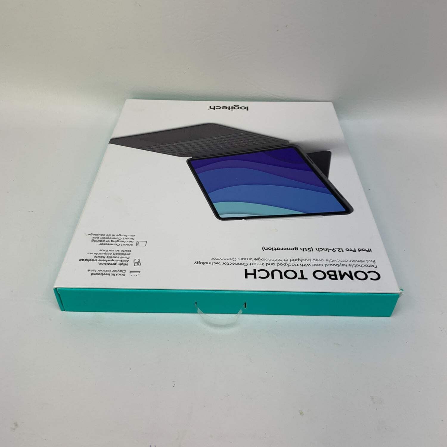 New Logitech Combo Touch Keyboard Case iPad Pro 12.9-inch Gray 920-010097