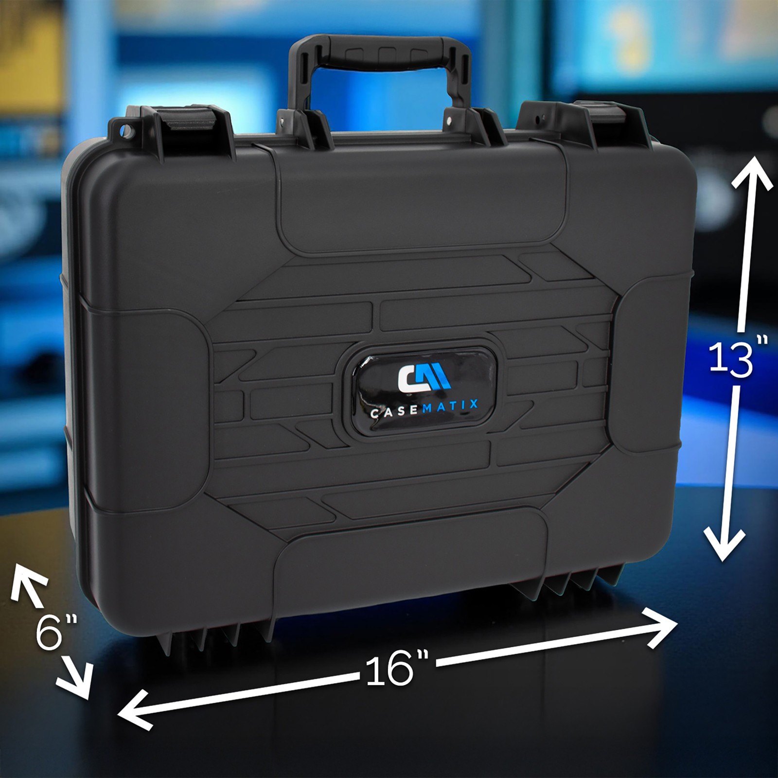 CASEMATIX Hard Projector Case for BenQ Projectors in Customizable Foam