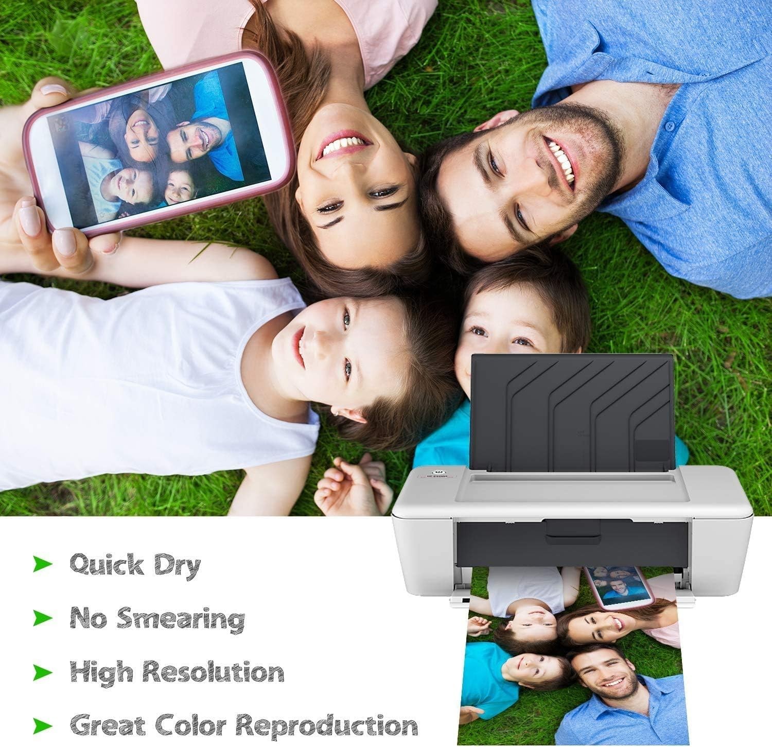 Vibrant Prints with Koala 13×19 Glossy Photo Paper – Water-Resistant, 50 Pack