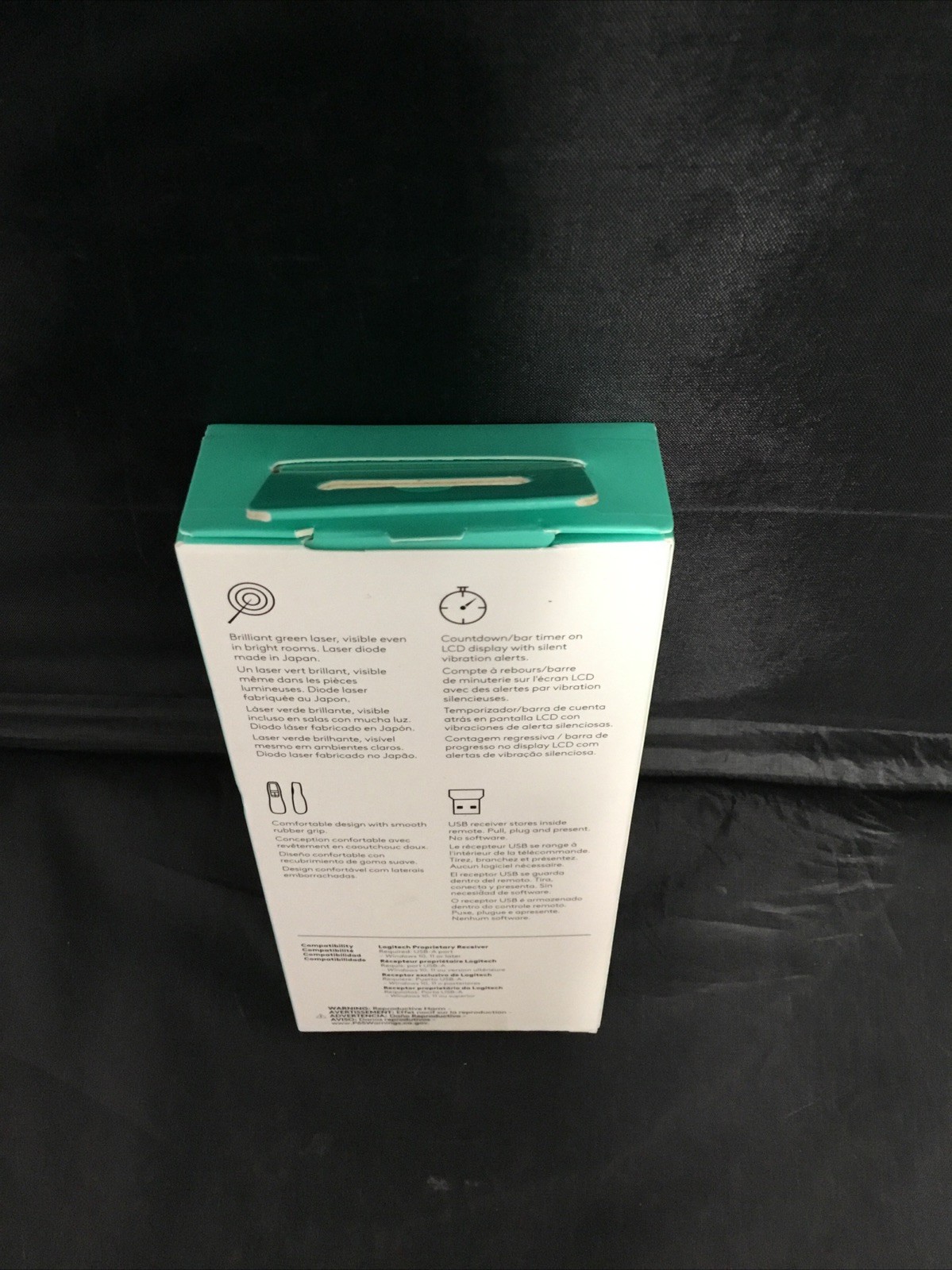 Authentic Logitech R800 Professional Presentation Remote (910-001350) Brand New