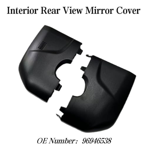 Interior Rearview mirror bezel Cover for Chevy Cruze 2011-2015 Inside Black