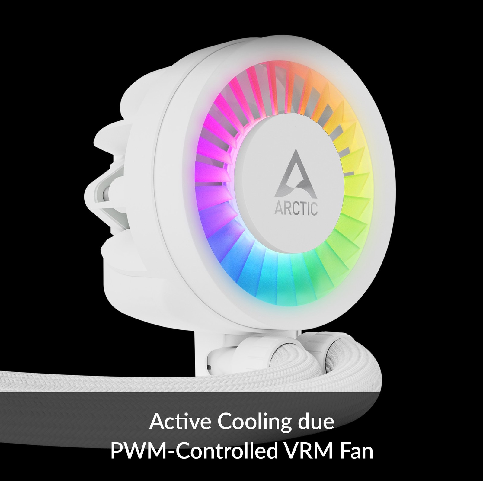 ARCTIC Liquid Freezer III 280 A-RGB white PC Water Cooler AIO Computer B-Stock
