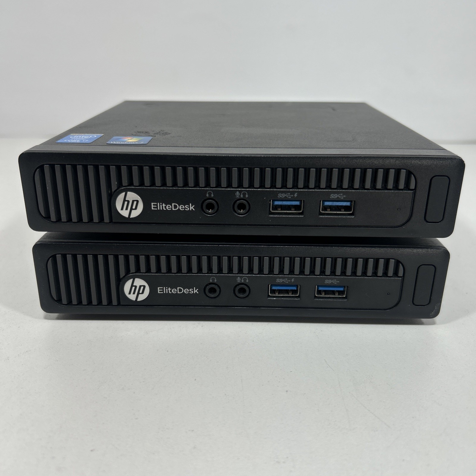 Lot of (2) HP Elitedesk 800 G1 DM Core i7-4785T 16GB RAM No Storage/OS/AC
