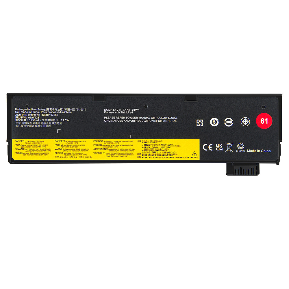 LOT 01AV423 01AV424 Battery for Lenovo ThinkPad T470 T480 T570 T580 P51S P52S
