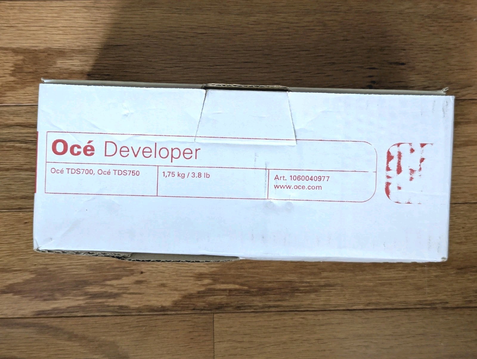 Genuine Océ Developer TDS700, TDS750 Art. 1060040977 Made in Netherlands 3.8lb