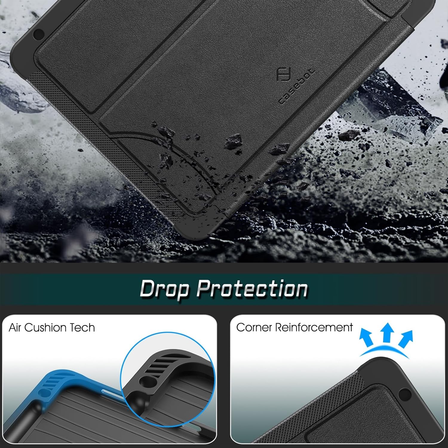 Magnetic Stand Case for iPad Air 11-inch M4/M3/M2 (2026 /2025 / 2024) TPU Cover