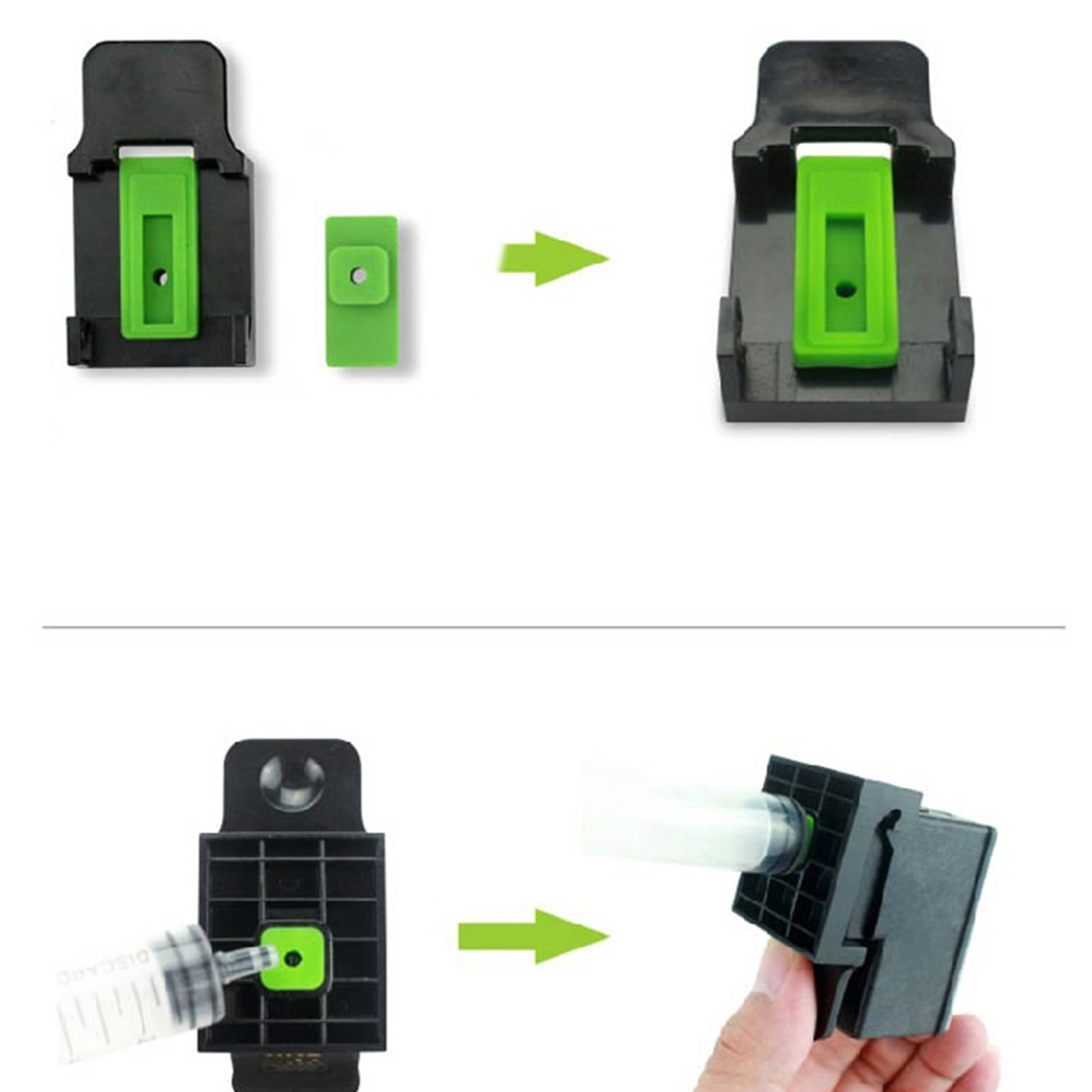 For Canon Cartridges Ink Cartridge Punching Drill Ink Filler Suction Ink Clip