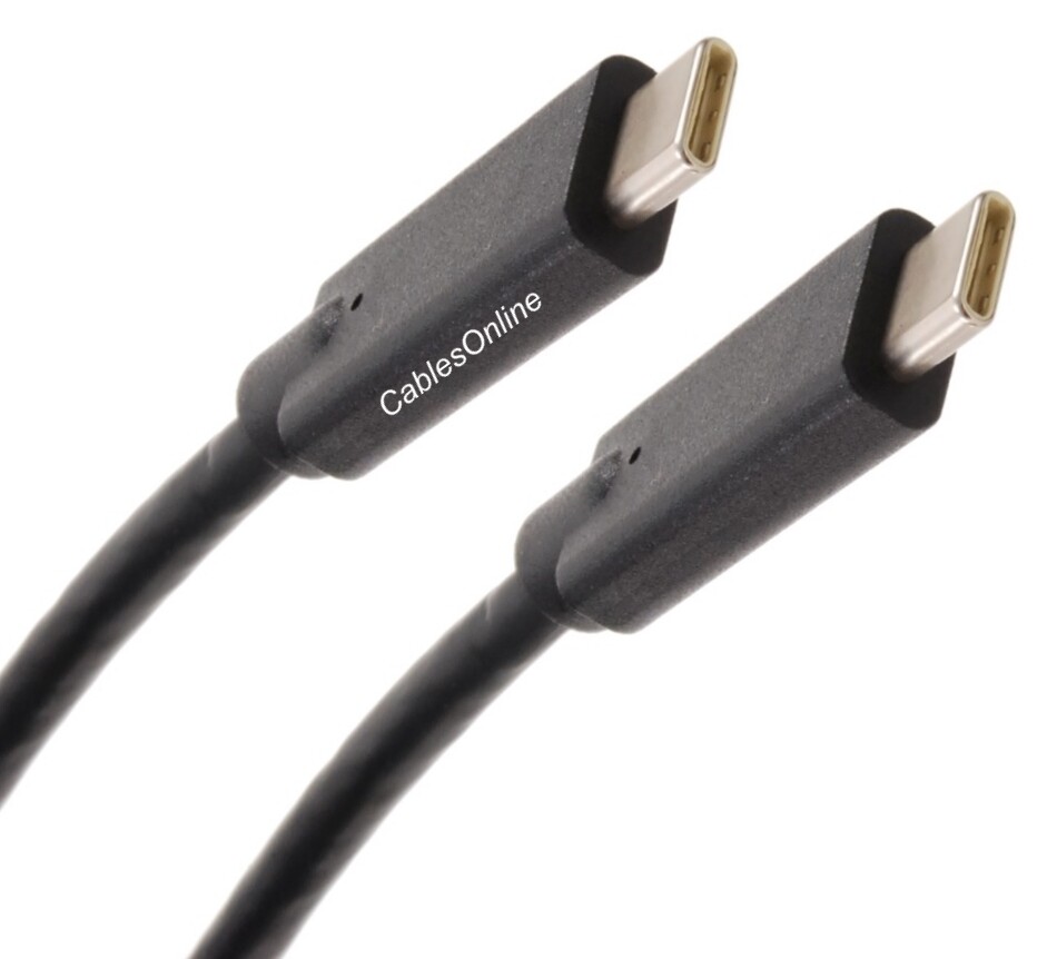USB-3.1 Full Feature Type-C Male to Type-C Male USB Cable