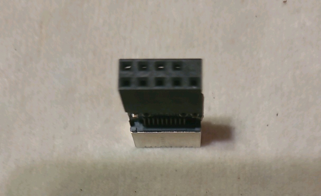 USB 2.0 to USB 3.2 Gen 1 Header Adapter Front Panel Connector Motherboard USB-c