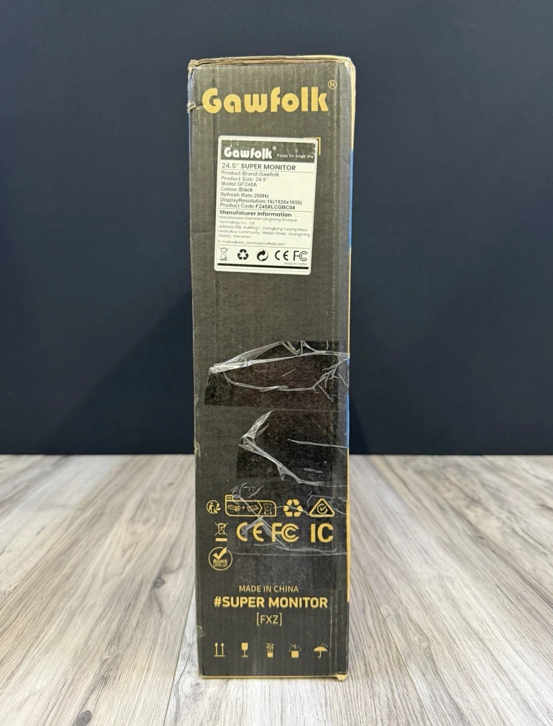 Gawfolk GF240A 24.5″ 200Hz 1080p FHD Gaming Monitor PC Computer Display NEW