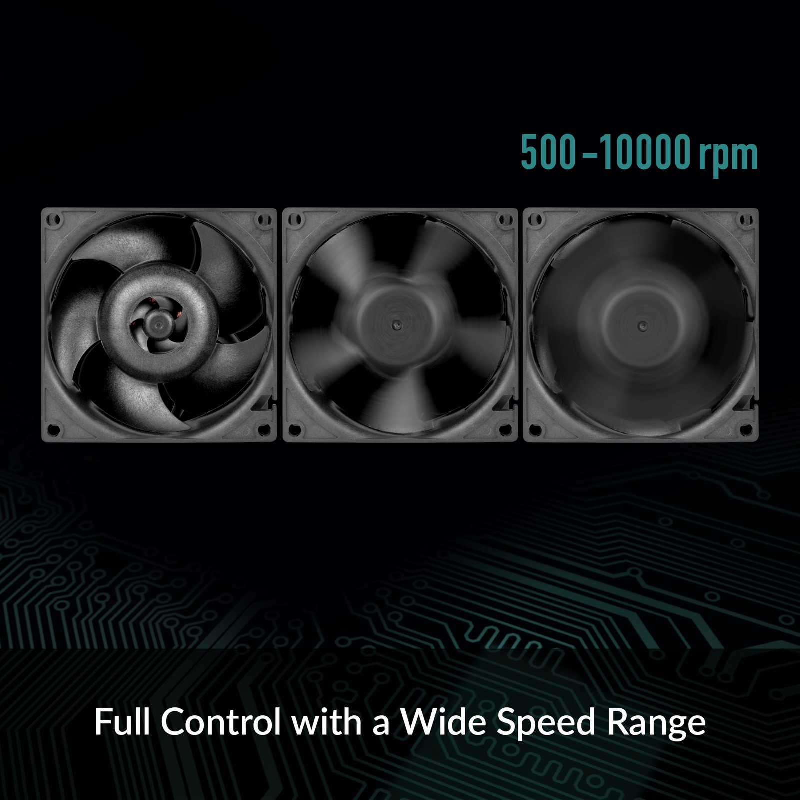 ARCTIC S8038-10K (4 Pack) Server Cooler 10.000 RPM PC Fan Workstation small