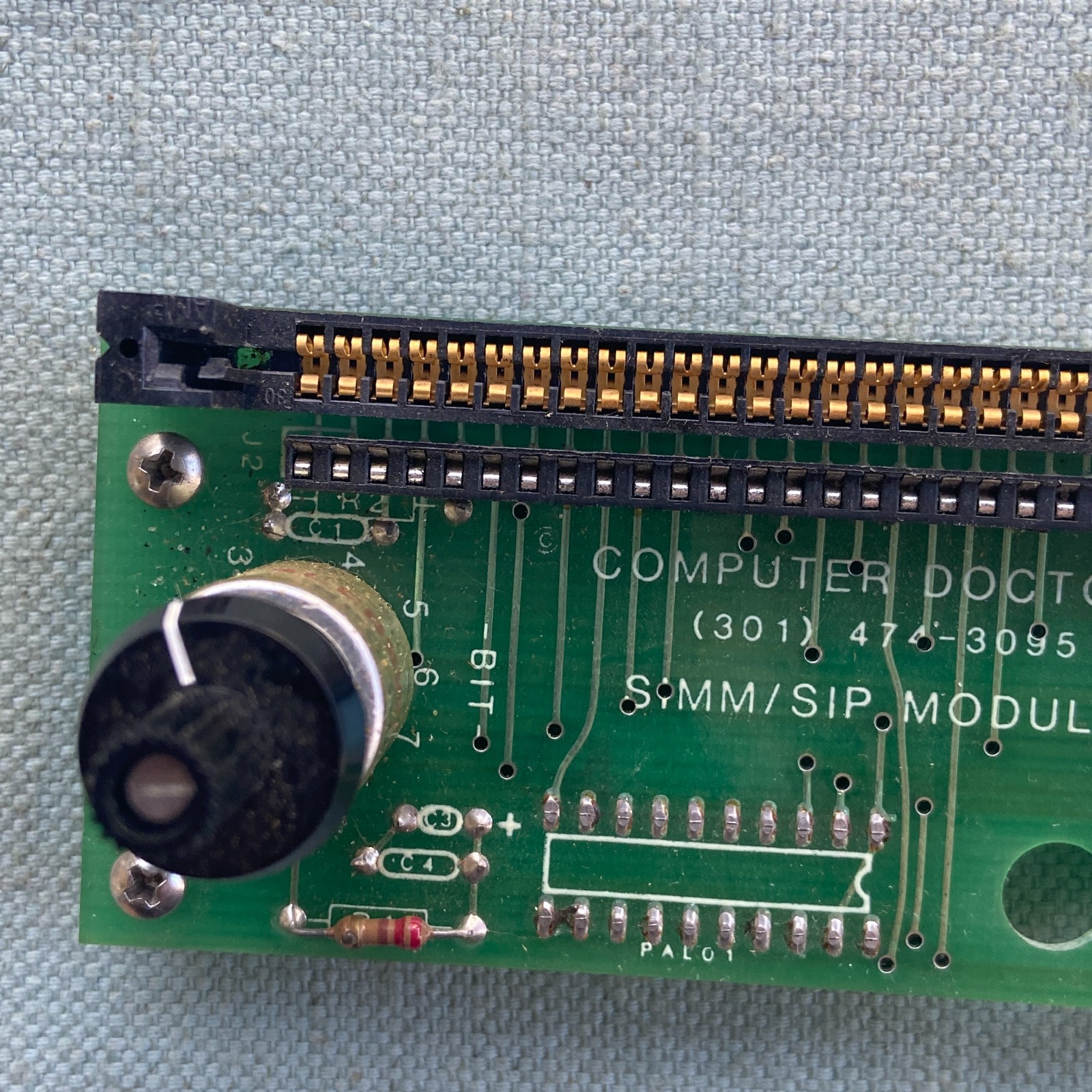 Computer Doctors Simm/SIP & 4X RAM Module Lot Textool Test Card Lot Vintage Bit
