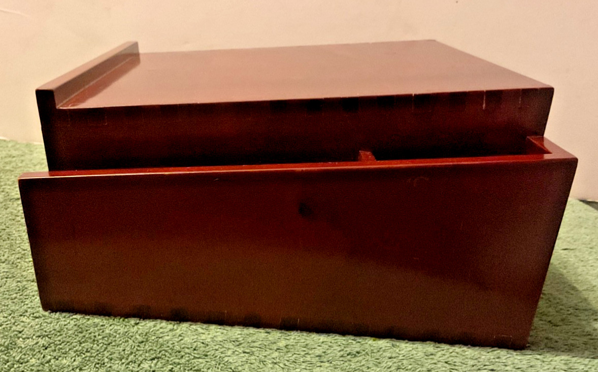 Rolodex™ Wood Phone Center Desk Stand Mahogany Tabletop