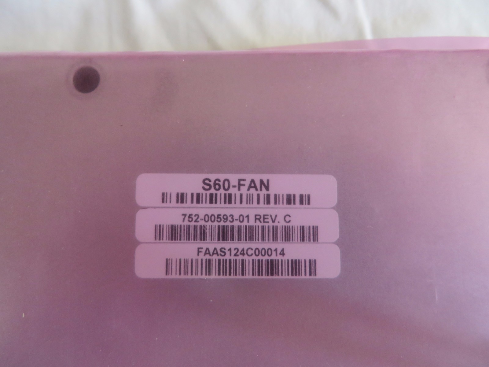 Dell Force10 S60-FAN 02D8FG NEW IN SEALED PACKAGE