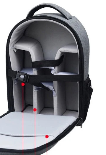 Waterproof Camera Laptop Backpack – Travel Gear Bag
