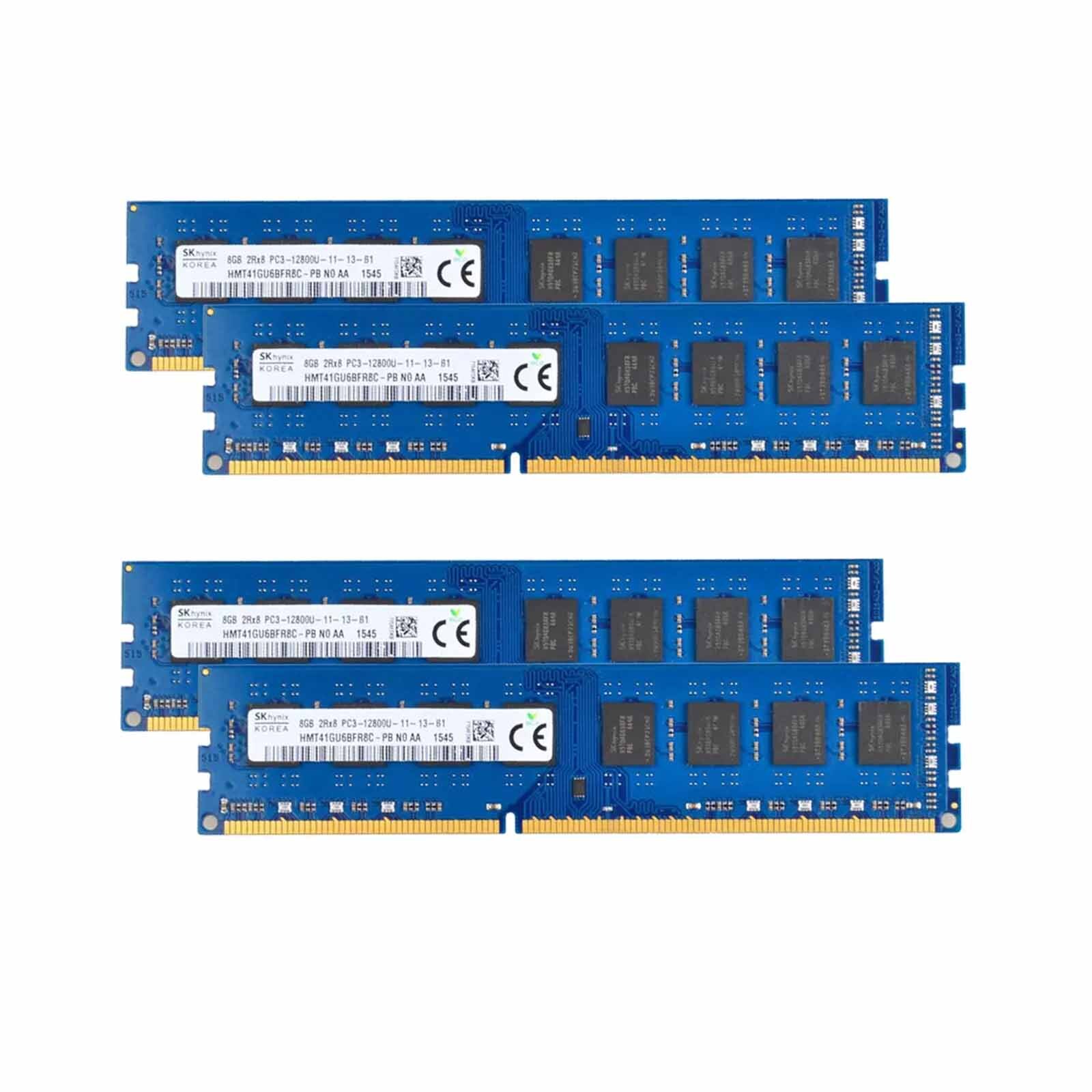 Hynix 8GB 16GB 32GB DDR3-1600MHz PC3-12800 240PIN 4GB New Desktop Memory RAM Lot