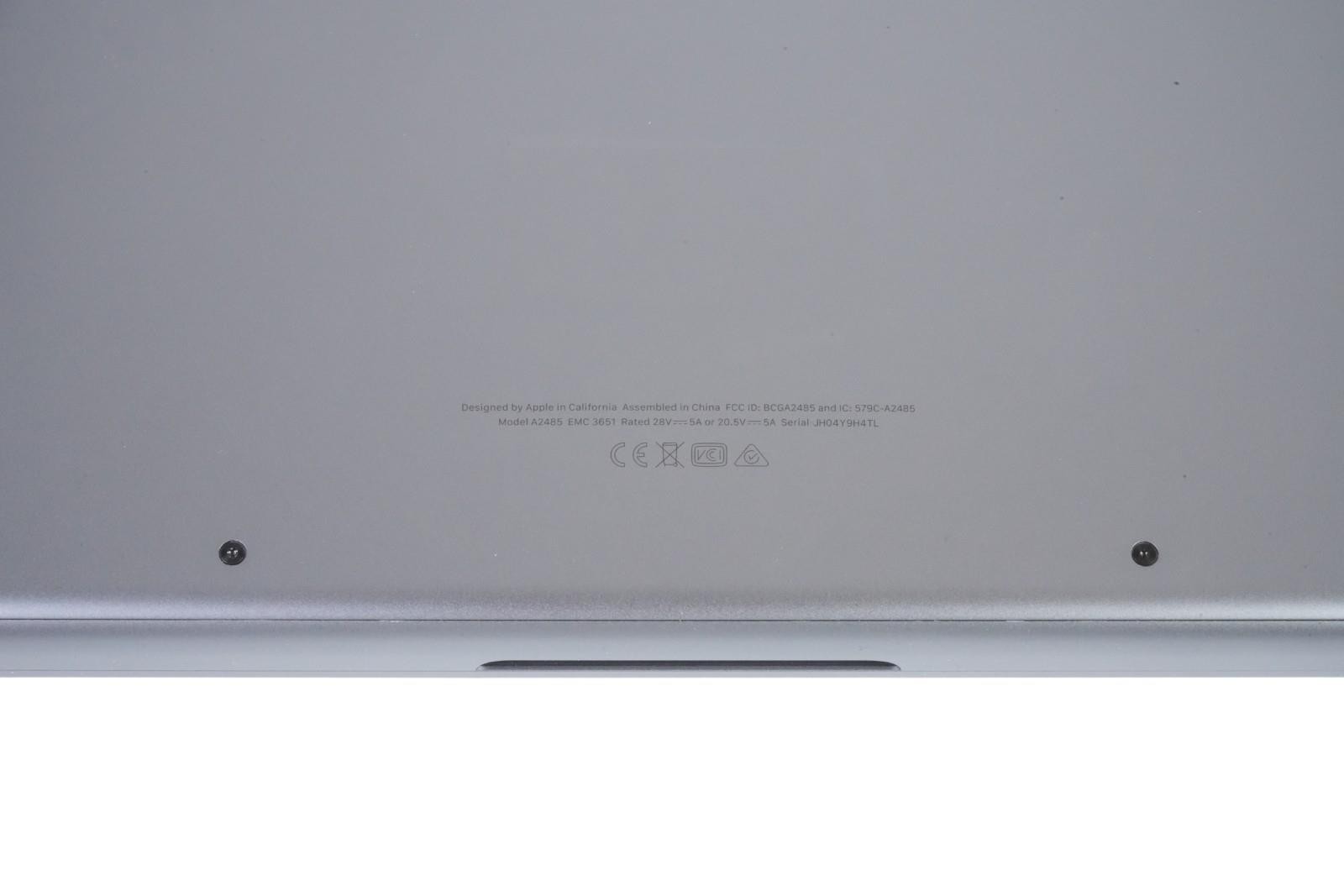 Apple MacBook Pro 16 2021 M1 Max 10-Core CPU 24-Core GPU 32GB 1TB Space Gray 89%