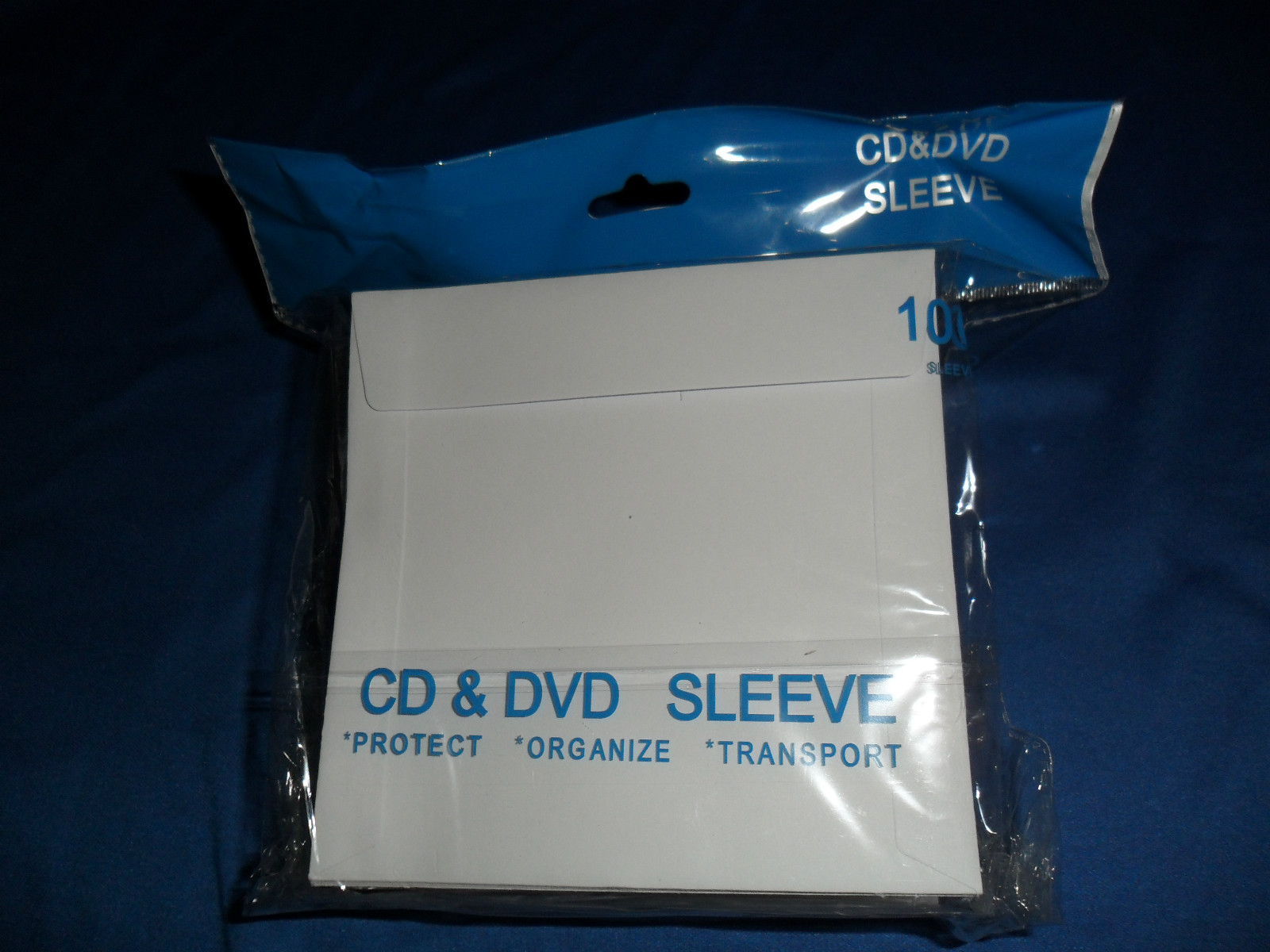 CD / DVD / BLU-RAY – PREMIUM PAPER SLEEVES – 100 PCS PER PACK – 1 PACK ONLY