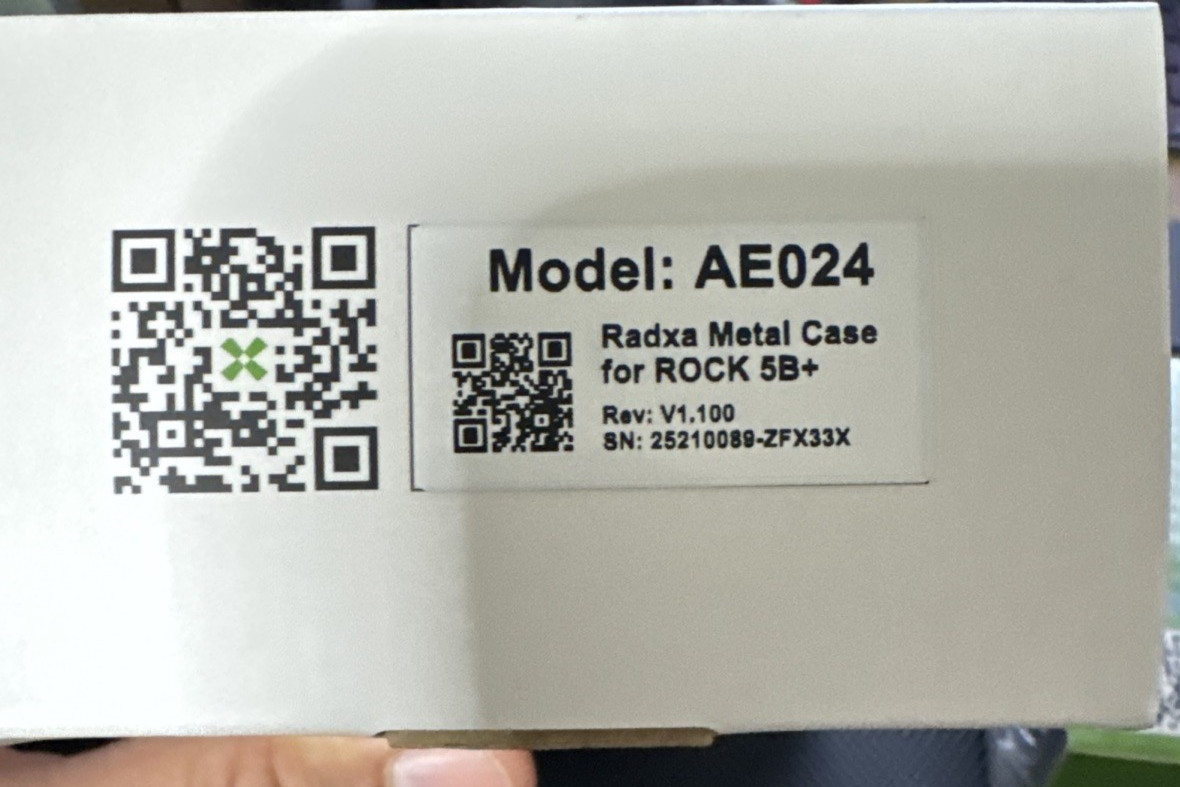 Radxa RS129-D8E64 Rock 5B+ / 5B RK358 plus SBC 8GB RAM 64 GB eMMC with case