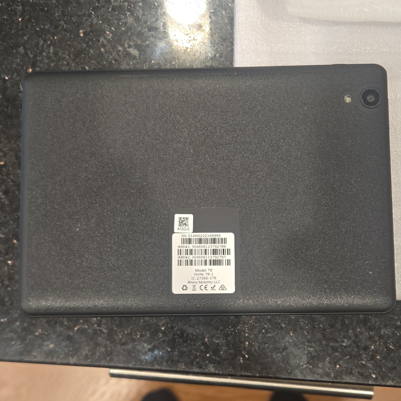 RHINO Nubia Red Magic 32 8in Android Wi‑Fi Tablet 32GB Unlocked Black