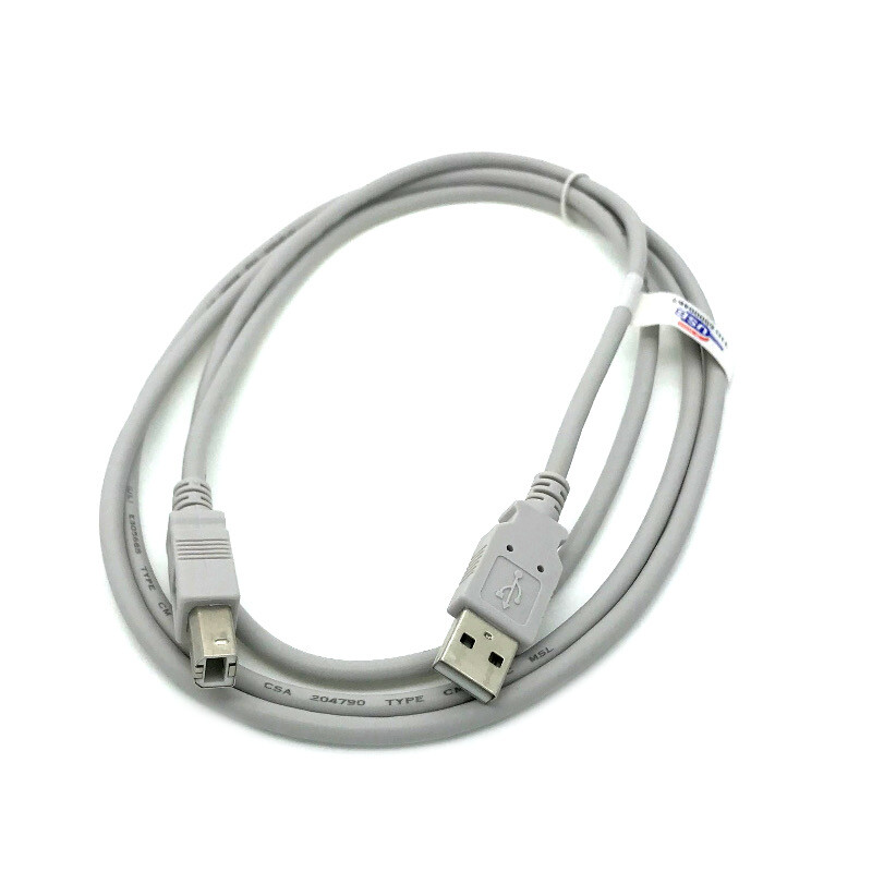 6 Ft USB Cable WH for HP PHOTOSMART PRINTER C4780 C6300 D5460 D6160 D7145 D7155
