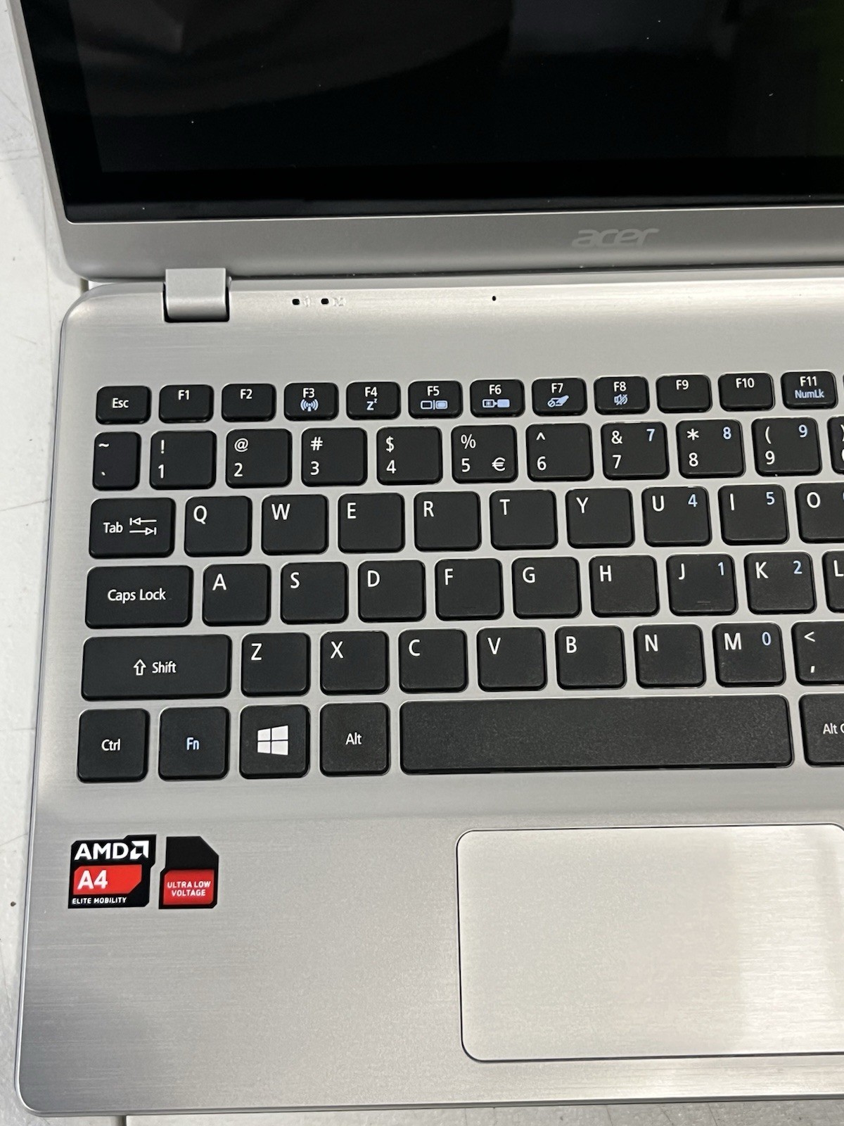 Acer Aspire V5-122P-0408 AMD A4 Touchscreen Laptop Parts Repair READ