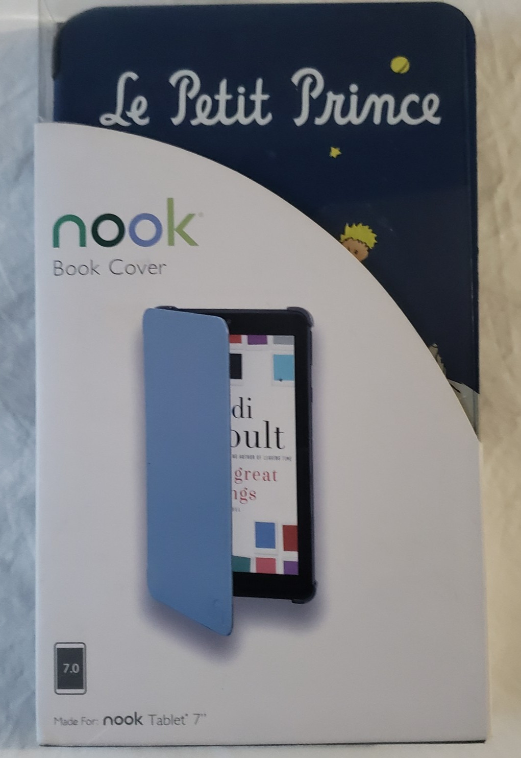 Nook Tablet Book Cover Le Petit Prince Elastic Closure 7 Inches