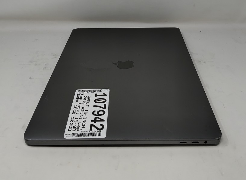APPLE 16-INCH, 2019 A2141 Laptop Intel I9-9980HK 16GB 500GB SEE NOTES