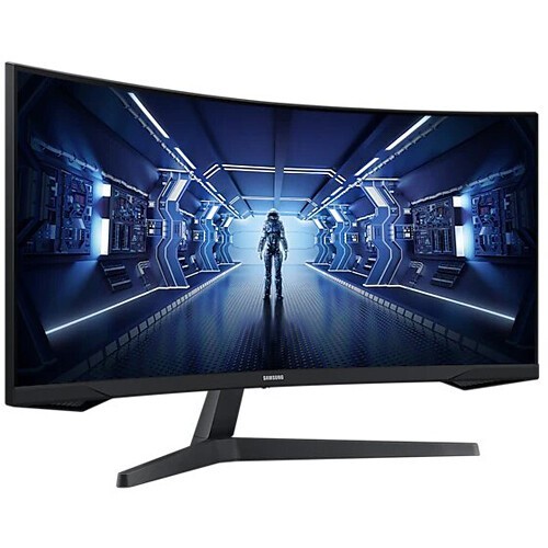 Samsung 34 inch Odyssey G5 G55T 1ms 165Hz 1000R Curved Gaming Monitor