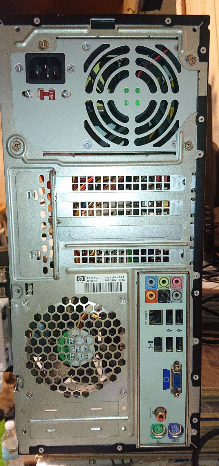 HP a6009n desktop mini tower computer Windows XP 160gb Athlon 64 Nvidia 1gb RAM