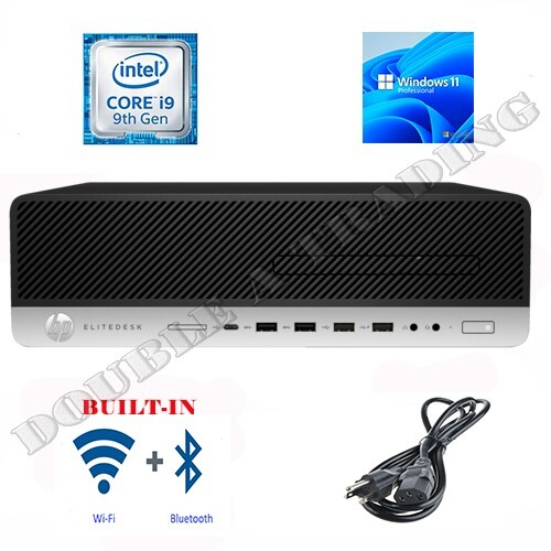 HP ELITEDESK 800 G5 SFF i9-9900 + up to 128GB RAM & 2*2TB SSD & 8TB HD & WiFi+BT