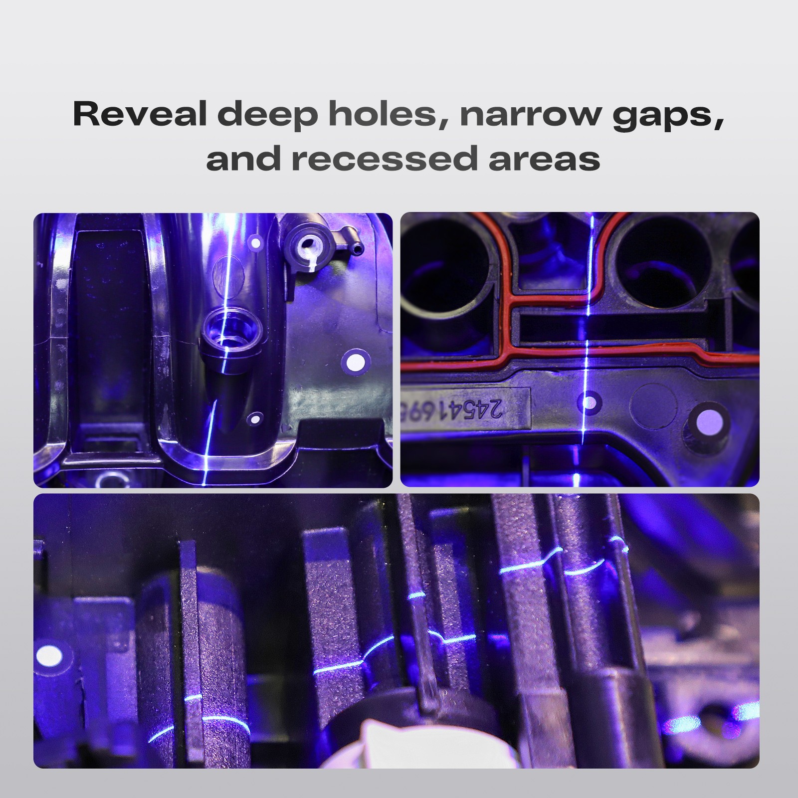 Open box Creality Sermoon S1 3D Scanner 1+7+34 Blue Lasers+NIR Wireless Scanning