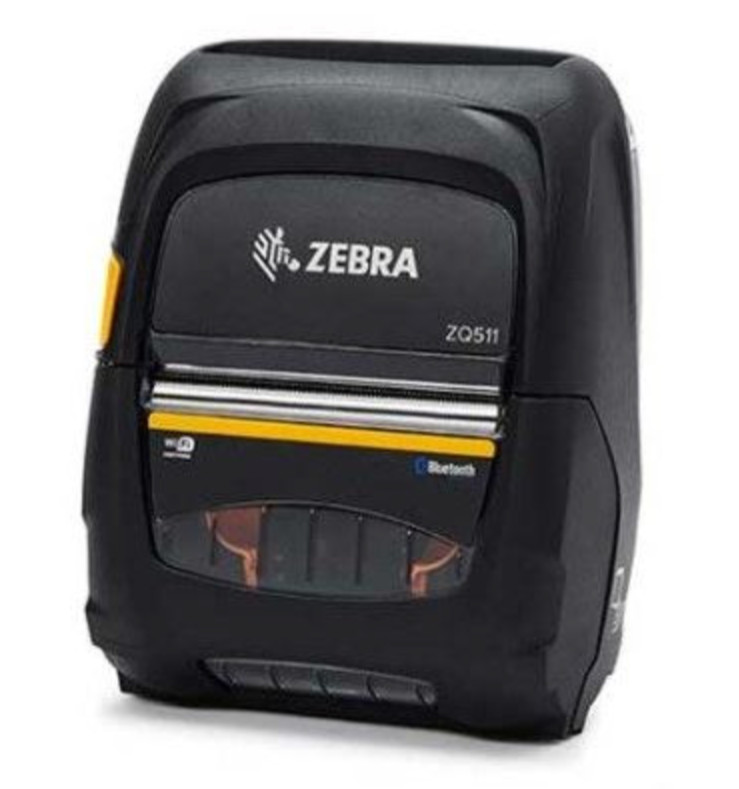 Zebra ZQ511 Mobile Printer Thermal BT Wi-Fi BUW0000-00 w/AC Batt + Free Item