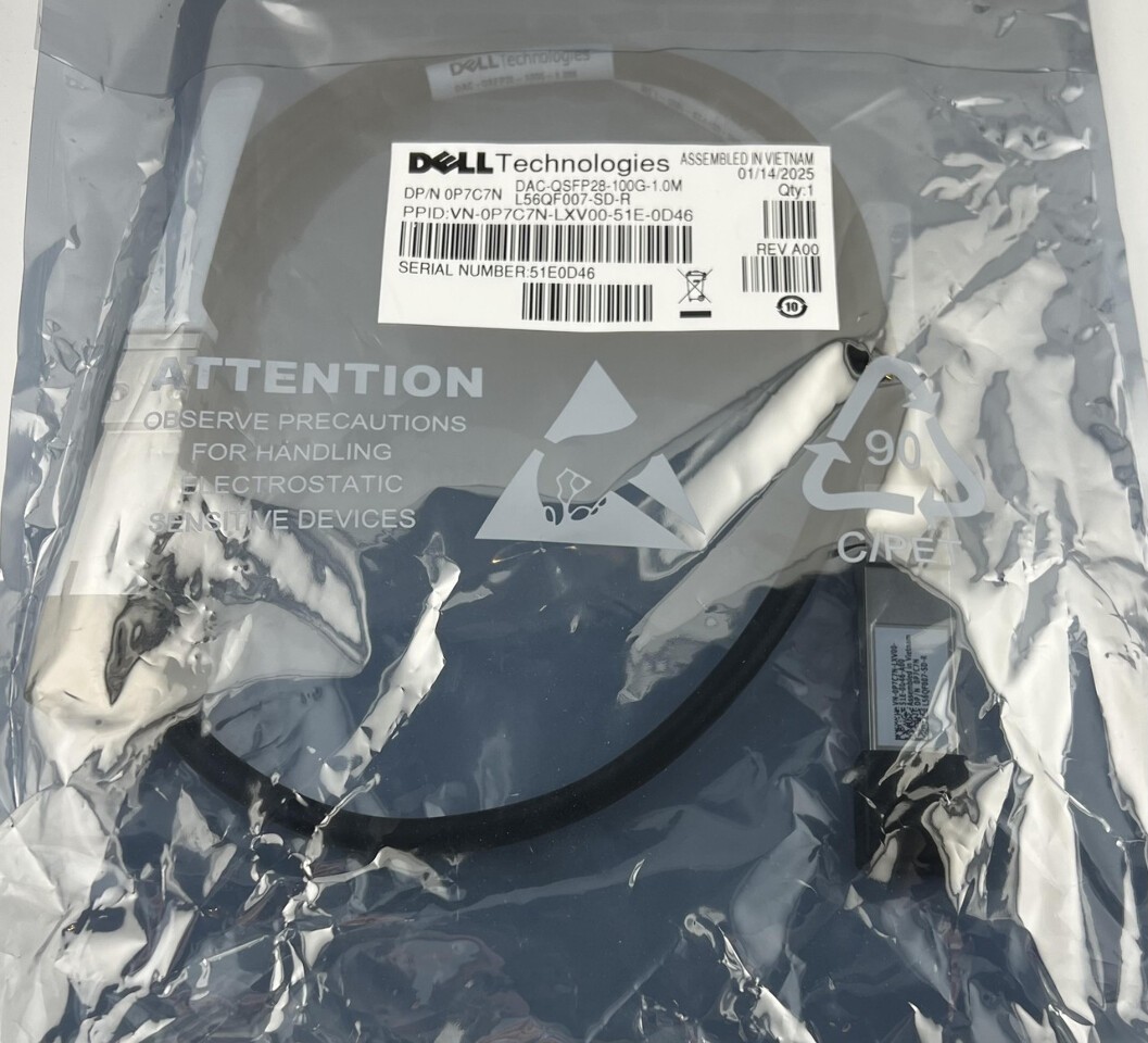 DELL EMC NETWORKING S5224F-ON 24X 25GBE SFP28 4X 100GBE QSFP28 SWITCH