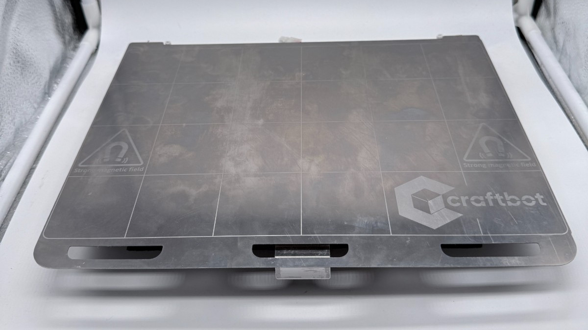 Craftbot Flow XL Aluminum Heating Plate with XL Build Plate 300mm x 200mm