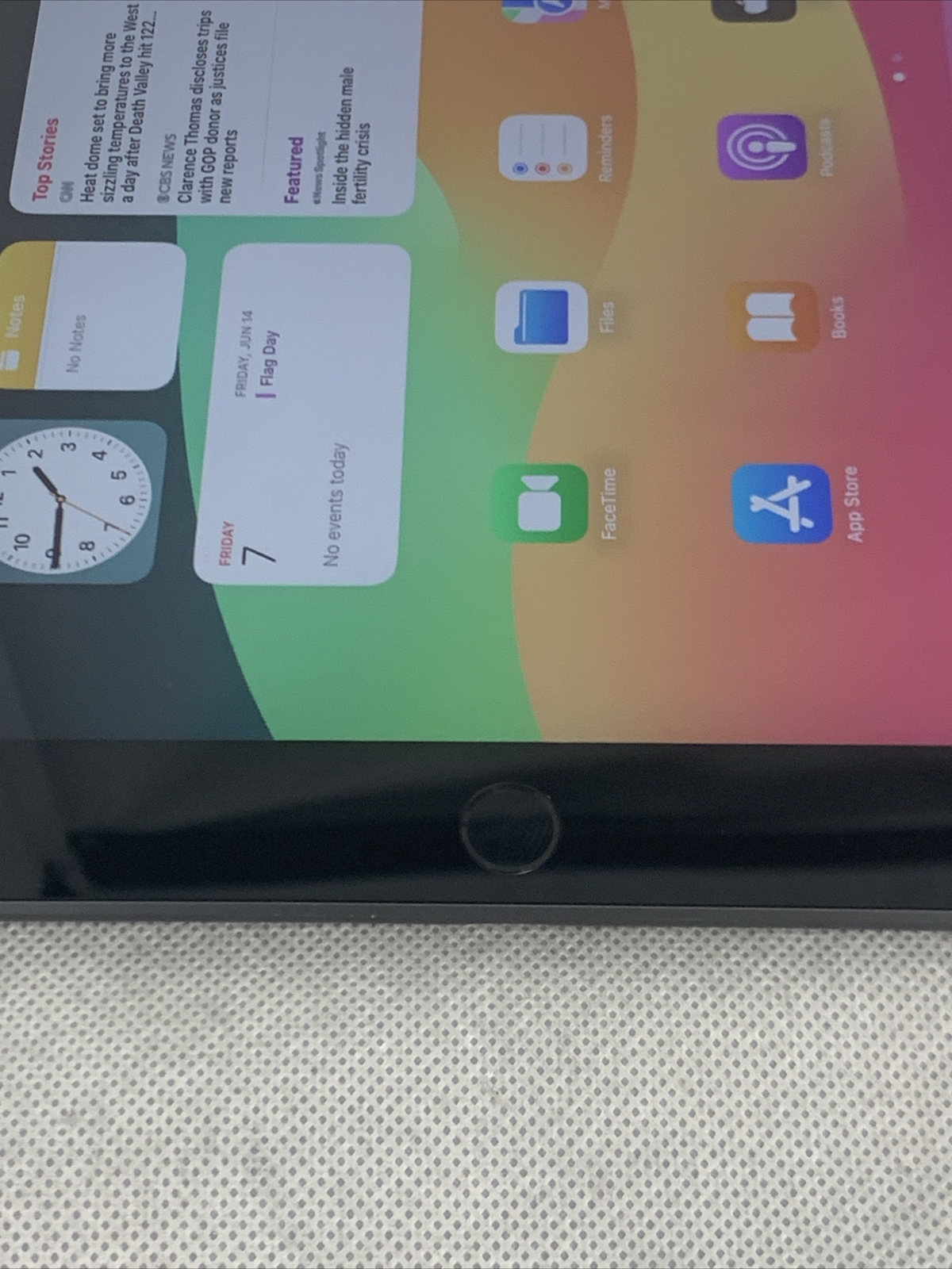 Apple iPad 9th Gen. 64GB, Wi-Fi, 10.2 in – Space Gray