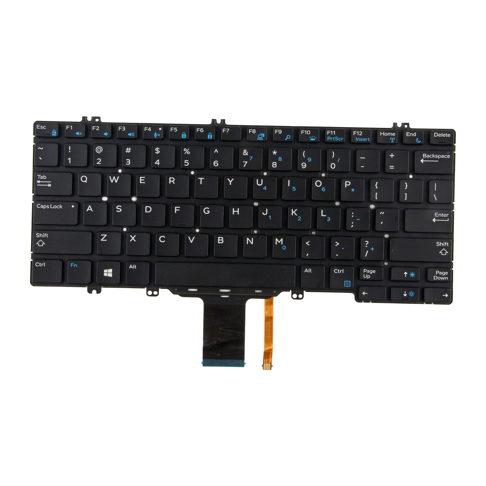Genuine US Keyboard Backlight for Dell Latitude 5280 5290 7280 7290 7380 7390