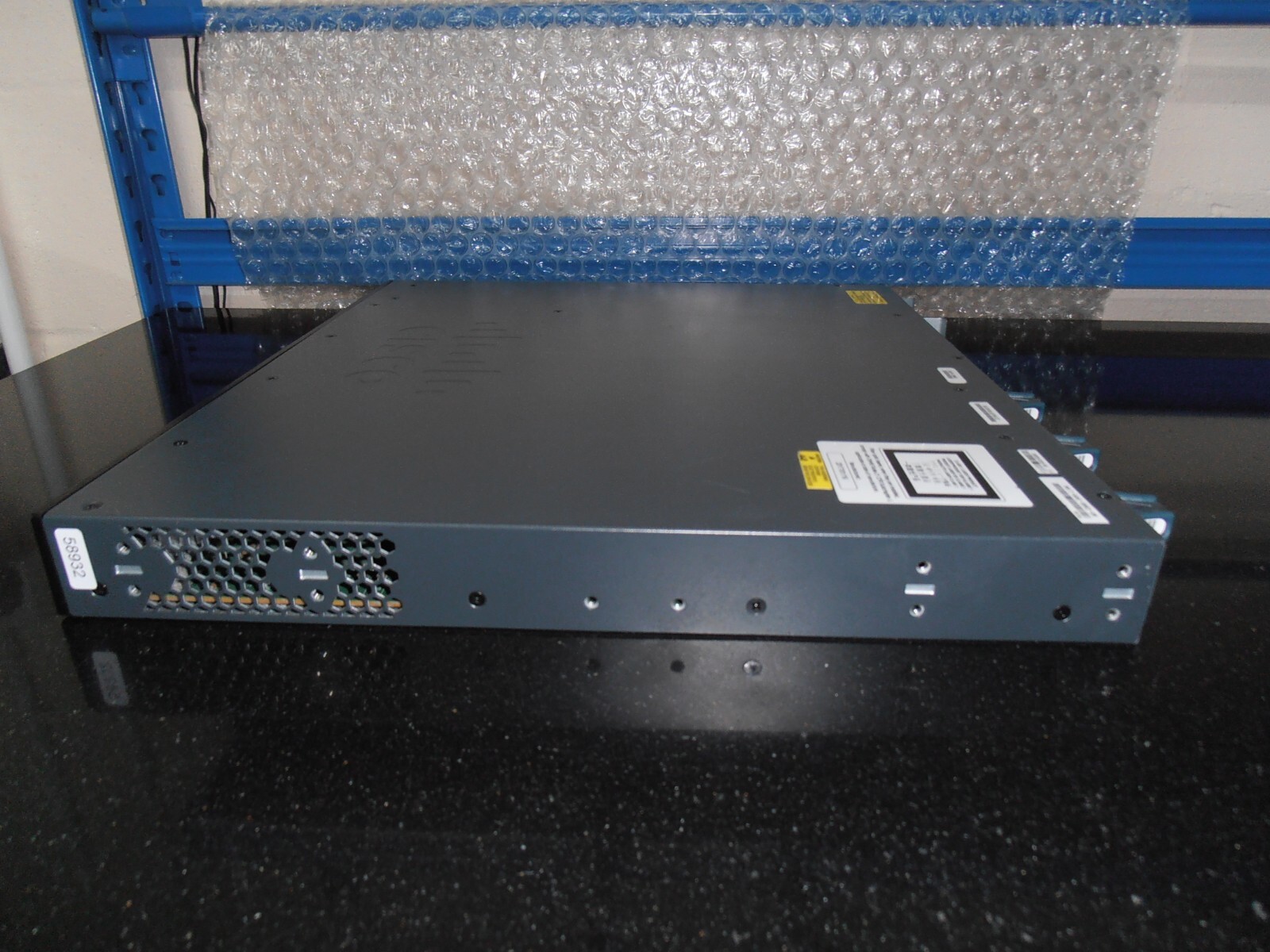 Cisco WS-C3650-24PS-E 24 Port Gig PoE Switch 4 X SFP 1 X PWR-C2-640WAC
