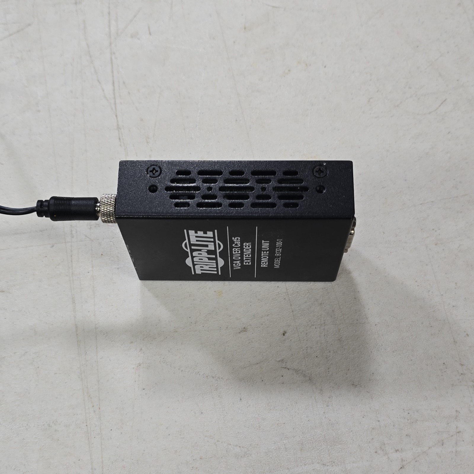 Tripp Lite VGA Extender VGA/SVGA D-Sub Female to RJ45 1:1 B132-100-1 Black