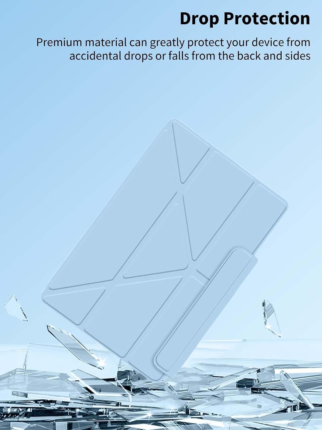 Case for OnePlus Pad 3 Tablet 13.2inch, Adjustable Bracket, Drop-Resistant Cover