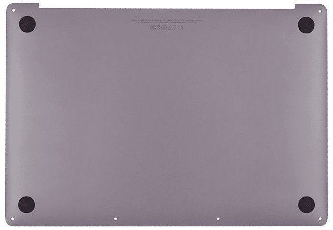 GENUINE MacBook Pro 13 M1 2020 A2338 Bottom Case Cover – Space Gray / Grade B