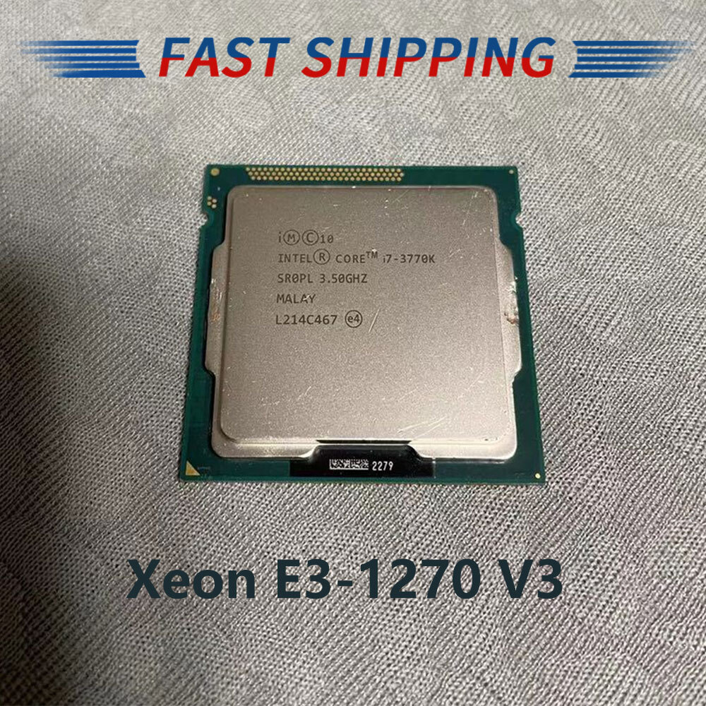 Intel Core i7-3770K 3.5GHz LGA 1155 SR0PL 4-Cores 5GT/s 8MB CPU Processor 77W