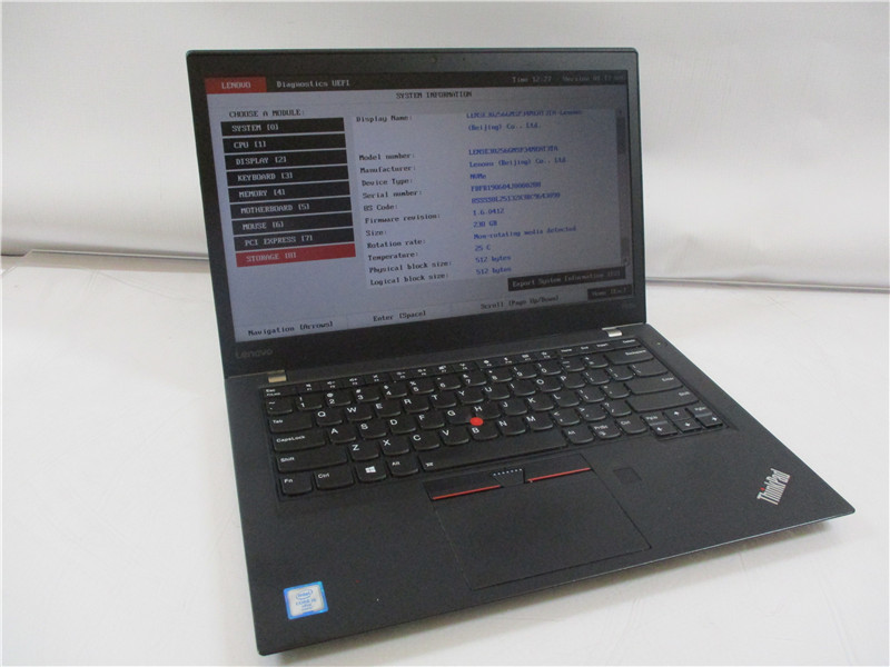 Lenovo ThinkPad T470s Laptop i5-6300U 2.4GHz 20GB 256GB SSD Win10 COA