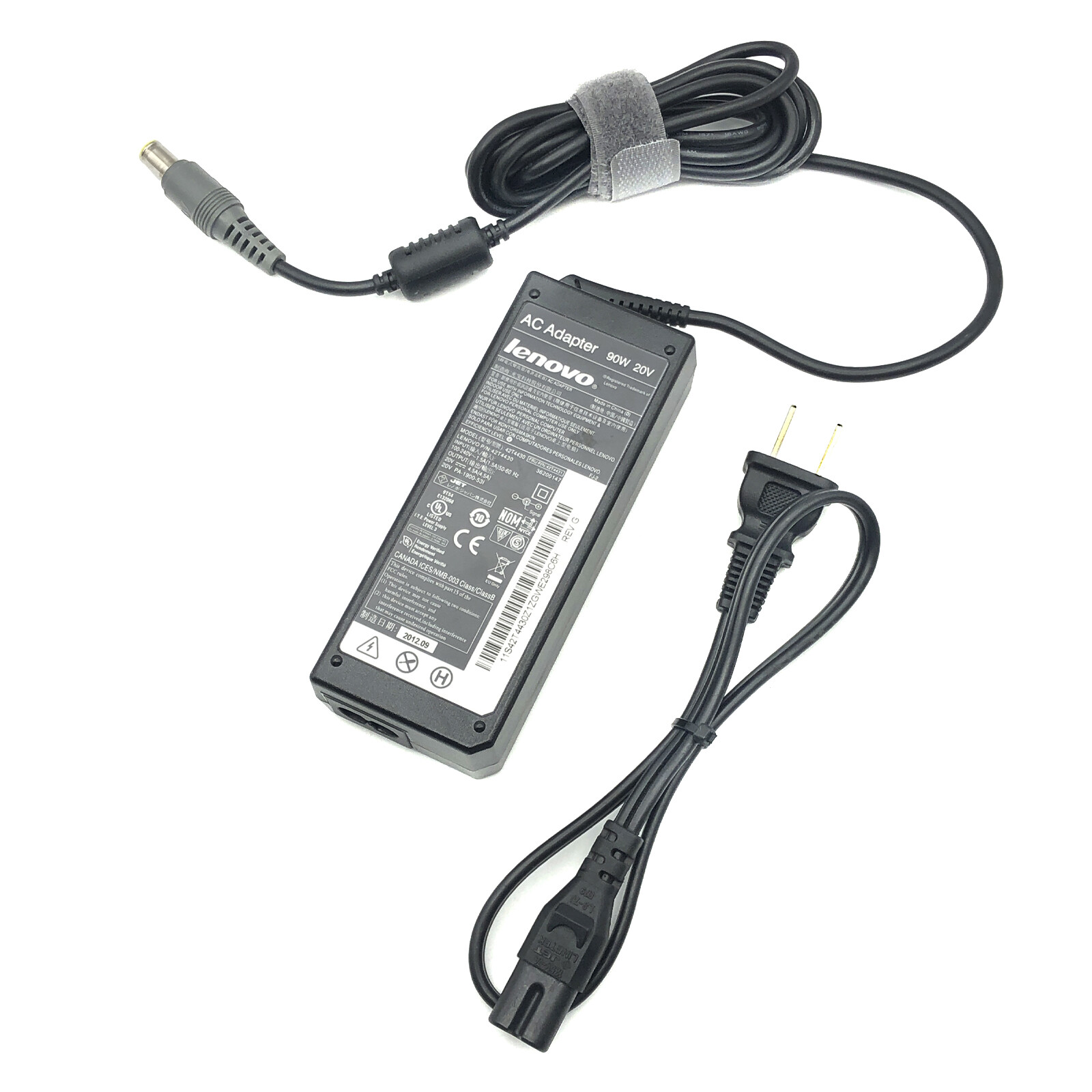 Genuine Lenovo PA-1900-171 AC/DC Power Supply Adapter 20V 4.5A 90W w/PC
