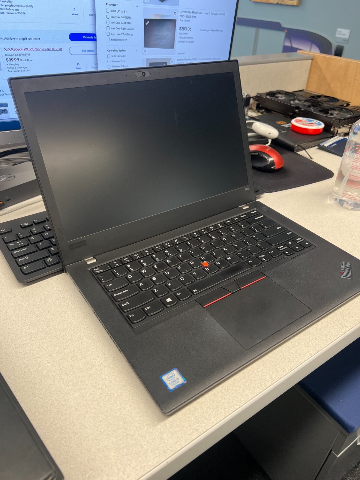4 Lenovo ThinkPad T480s Core i5-8250U 1.60 GHz 16 GB DDR4