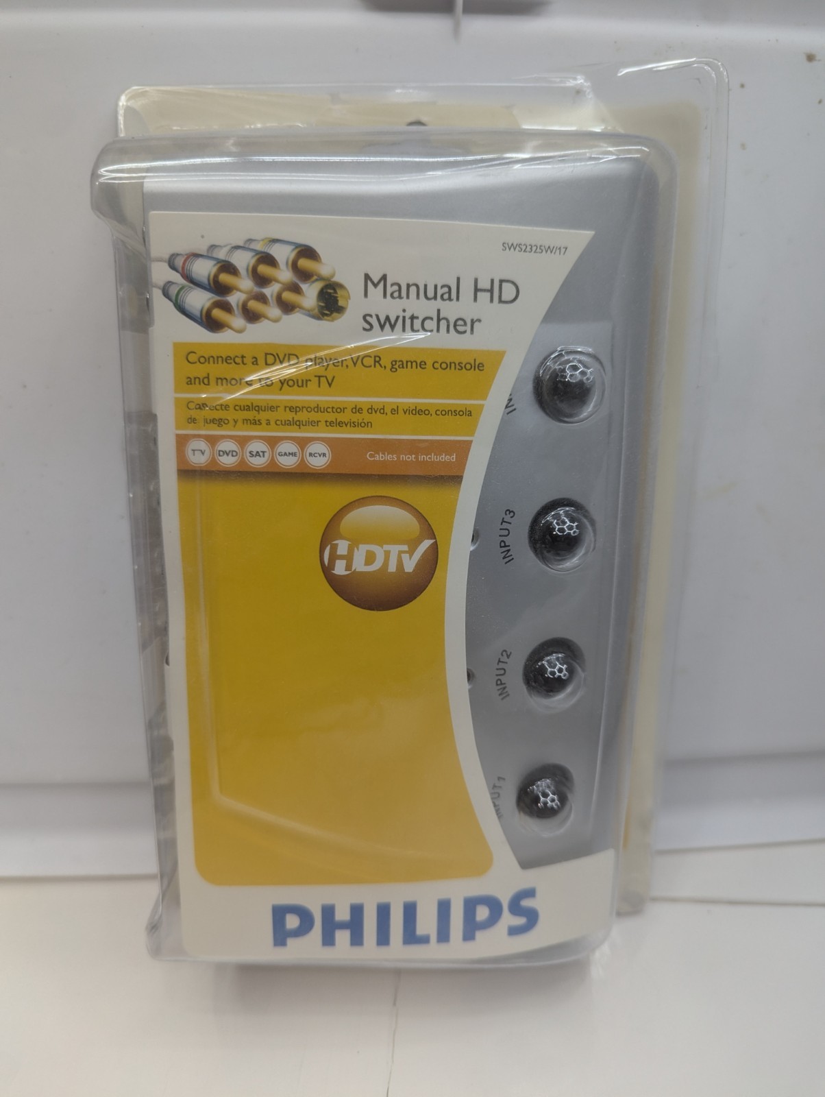 Philips SWS2325W/17 Audio Component Composite & Video S-Video Selector
