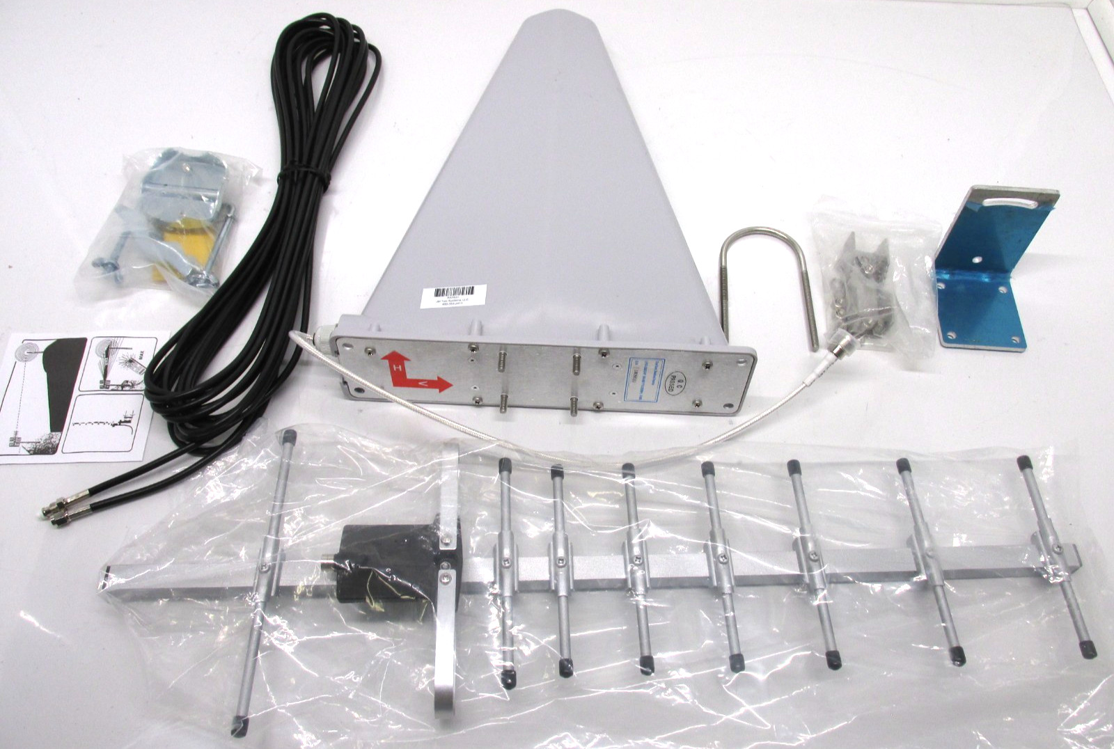 Laird Technologies LP800-2500-9-NF 806-960/1710-2500MHZ Dual Antenna, ALX RDEQ