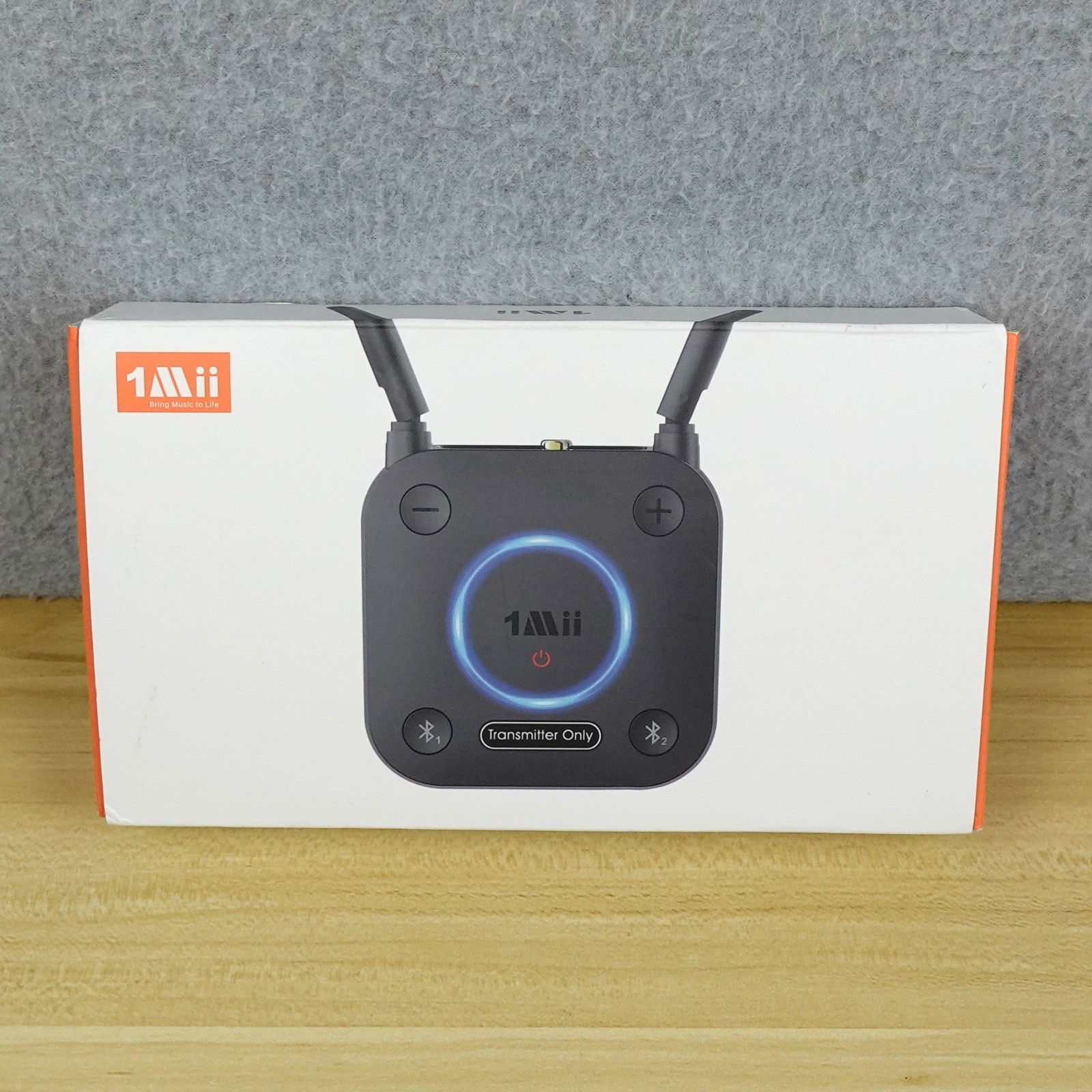 1Mii B06TX Bluetooth 5.2 Transmitter for TV to Wireless Headphone/Speaker, Bluet